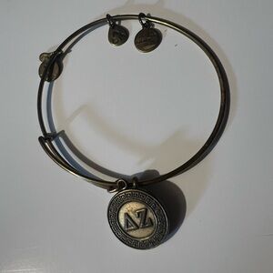 Alex and Ani Antique Gold Charm Bracelet